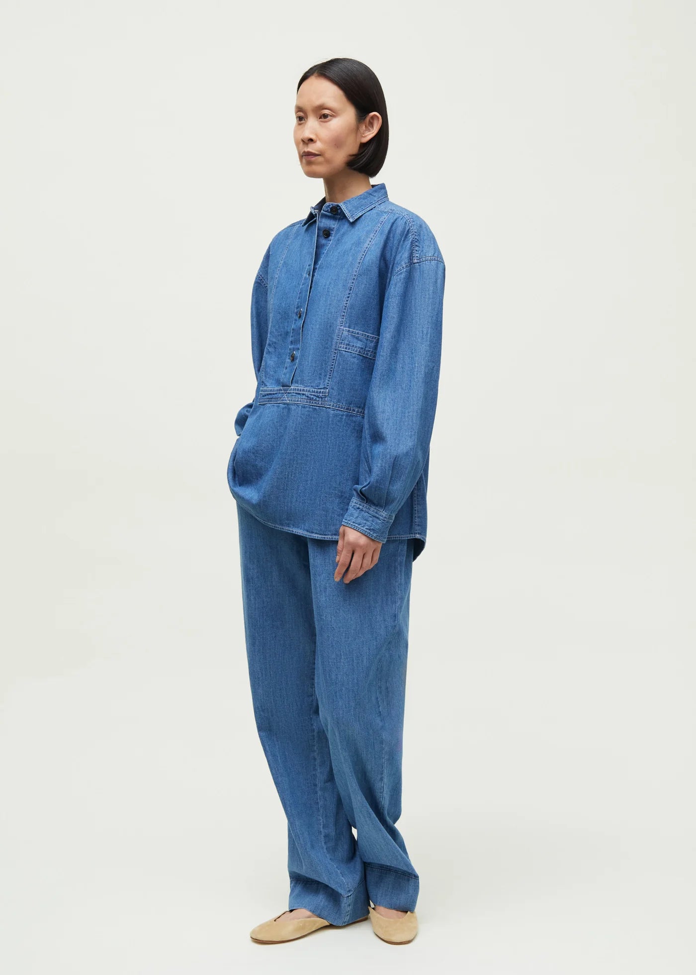 Aiayu "Umi tunic denim" Iceberg