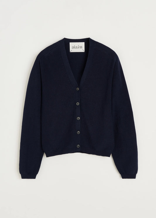 Aiayu "Vada cardigan" Navy