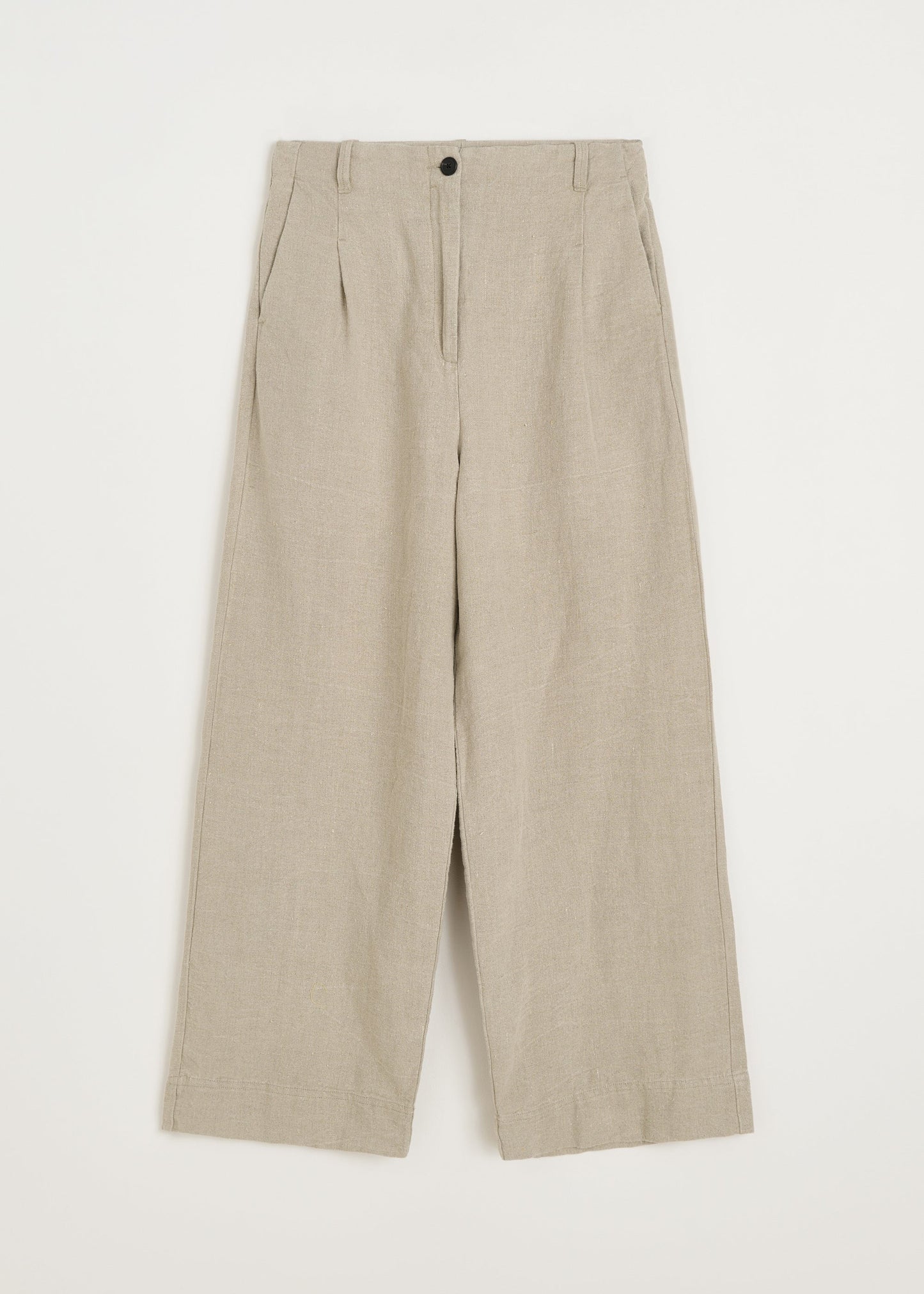 Aiayu "Willy pant heavy linen" Pure Natural