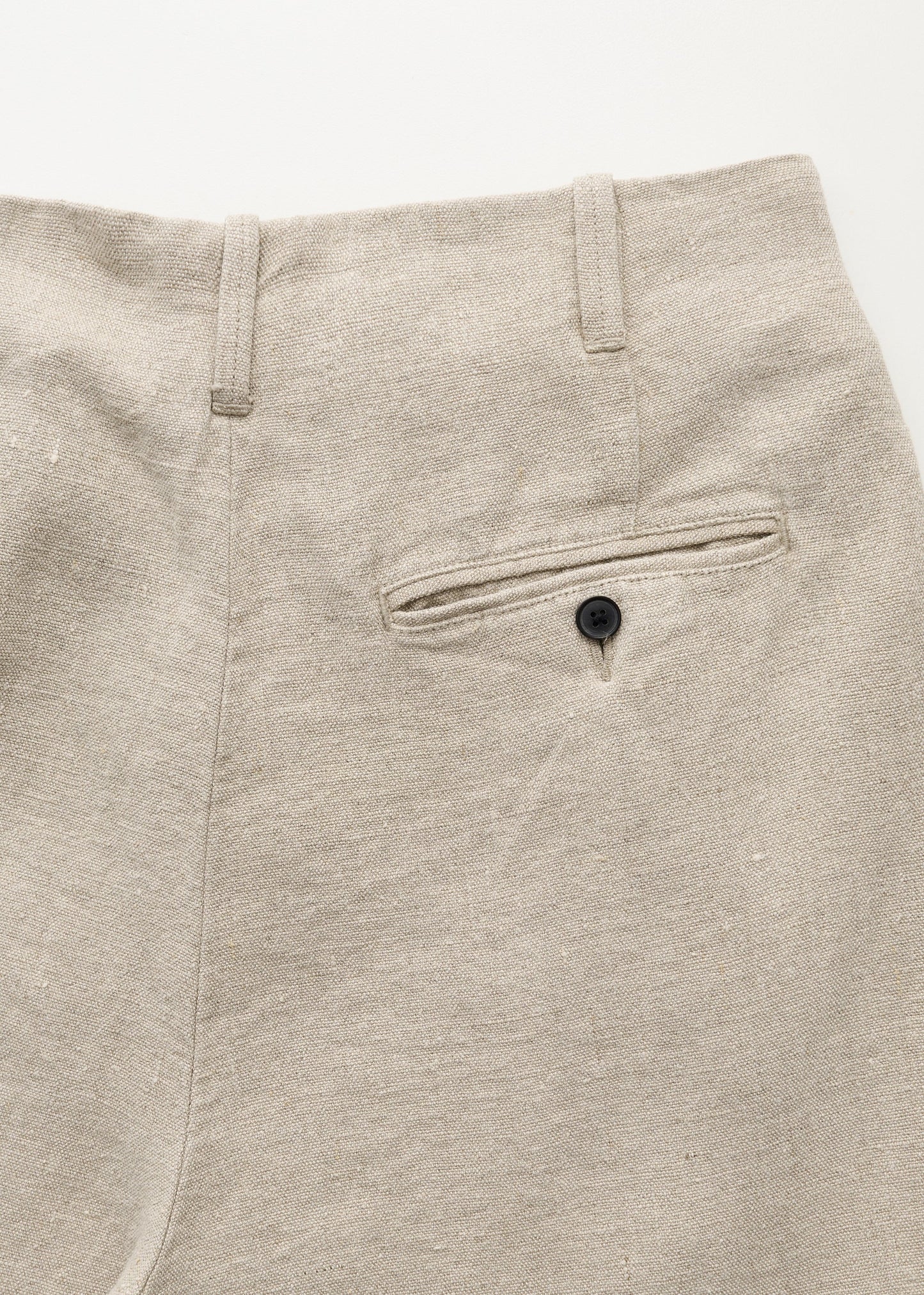 Aiayu "Willy pant heavy linen" Pure Natural