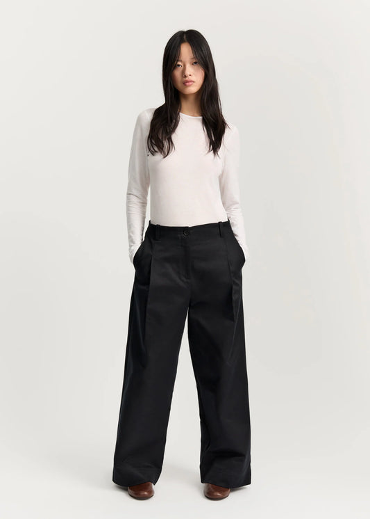 Aiayu "Willy Pant Twill" Black