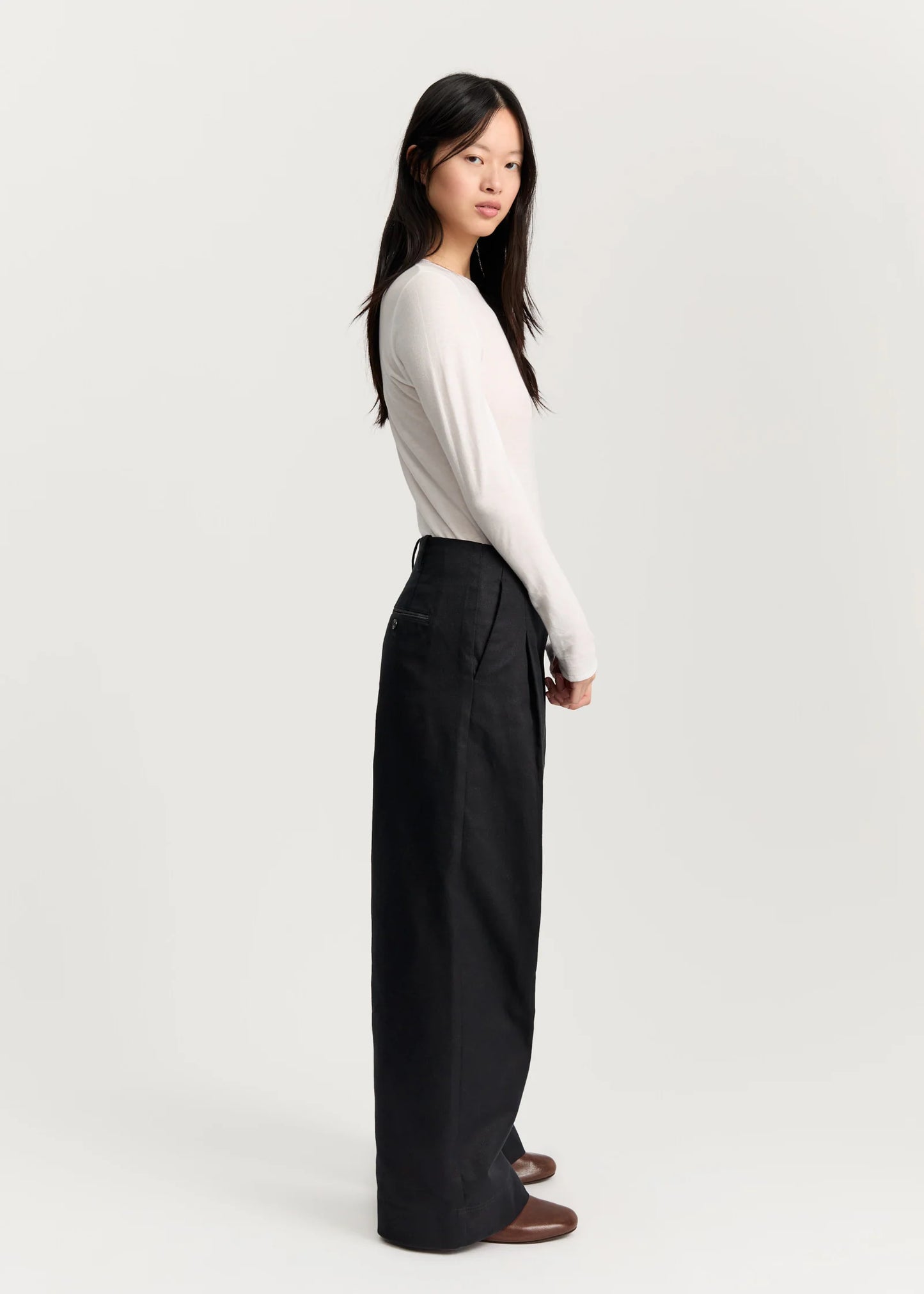 Aiayu "Willy Pant Twill" Black