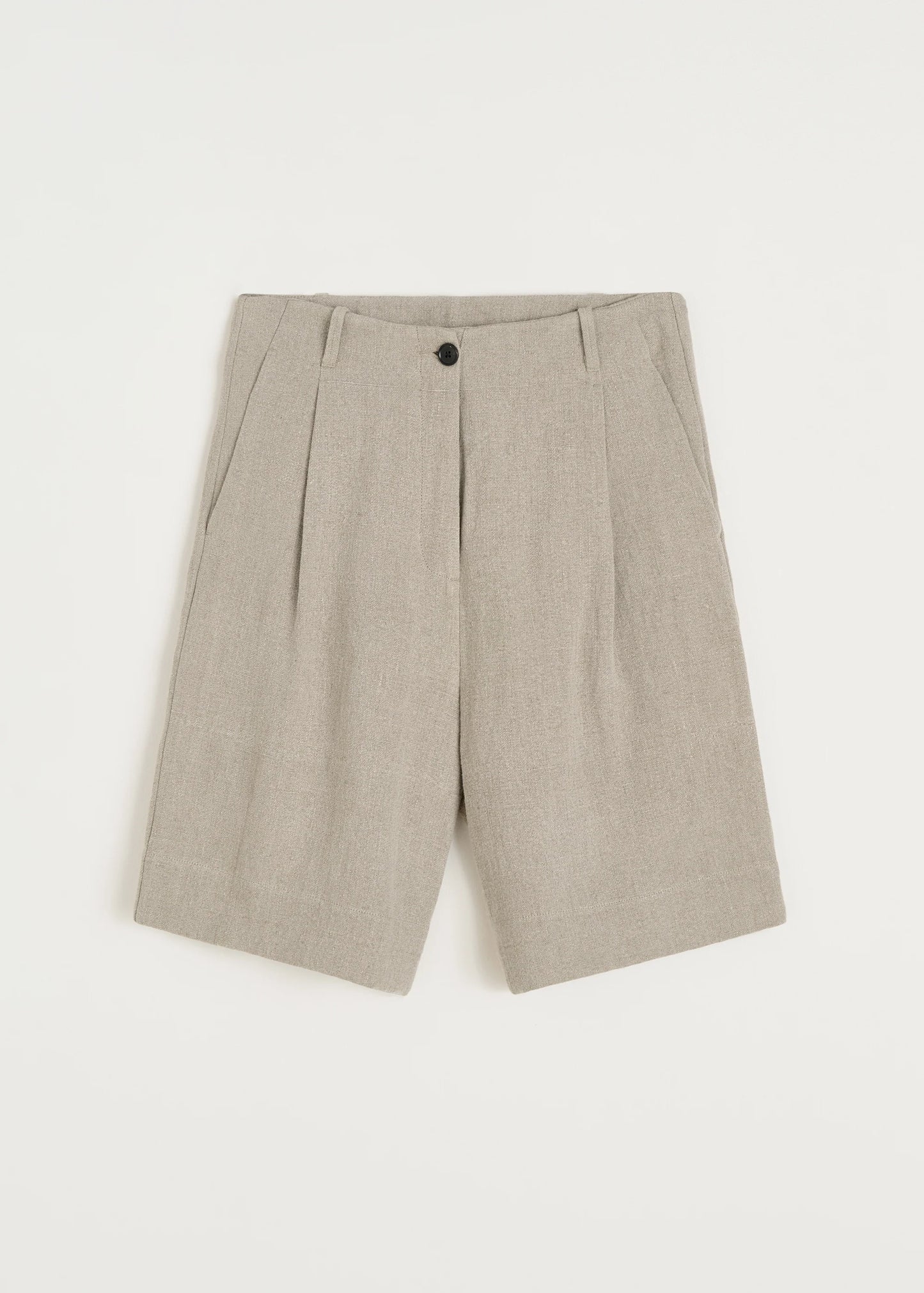 Aiayu "Willy shorts heavy linen" Pure Natural