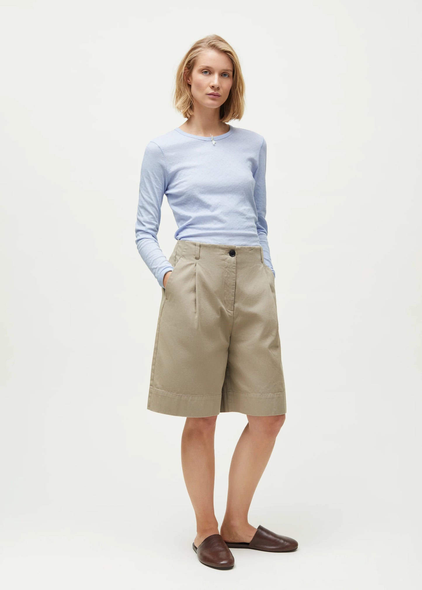 Aiayu "Willy shorts" Light Vintage Army