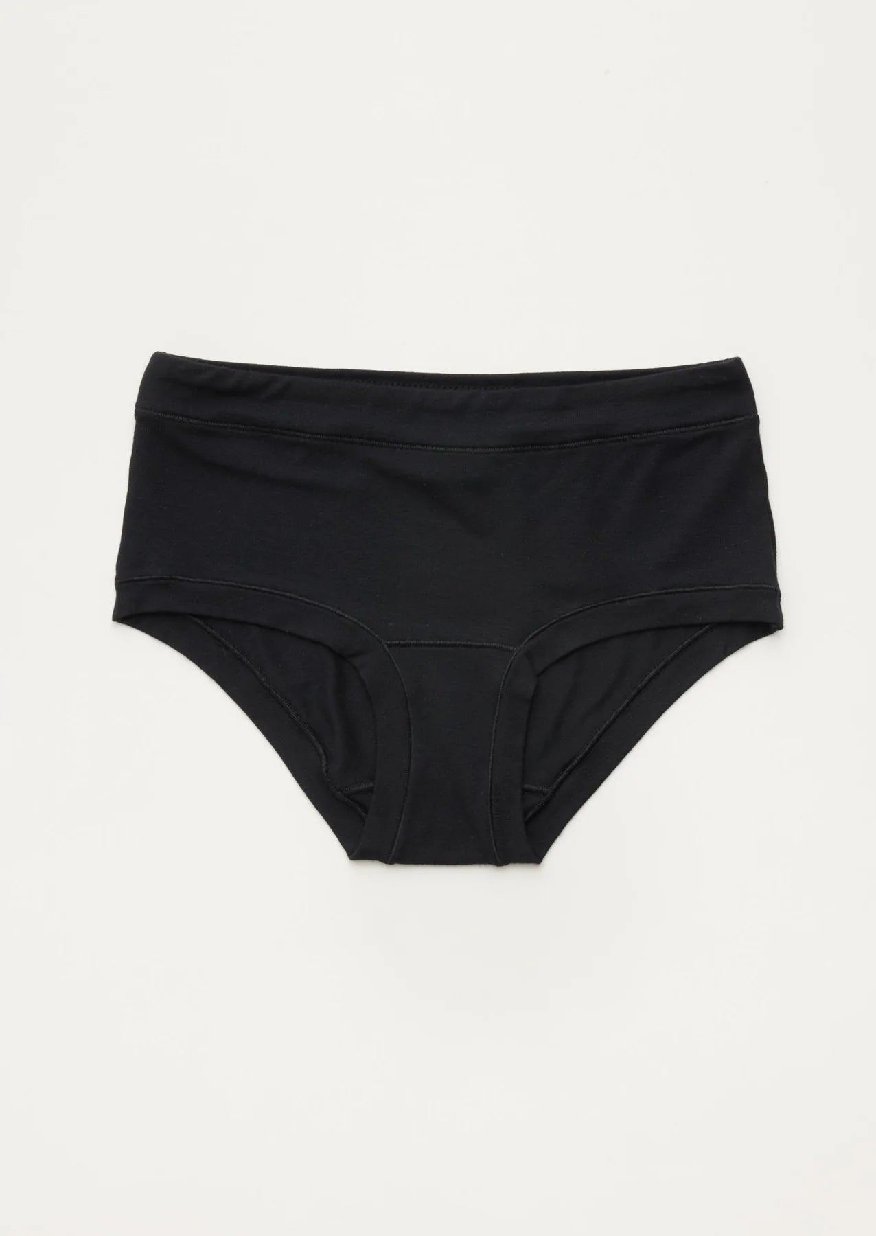 modal mid-rise panties Brief Base- Black