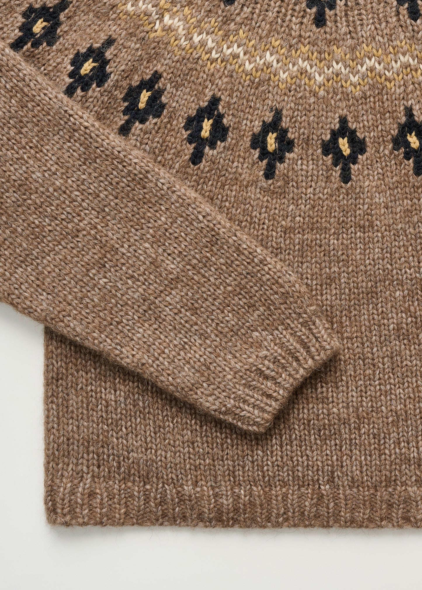 Aiayu "Wyn sweater – llama wool" Mix Pure Brown
