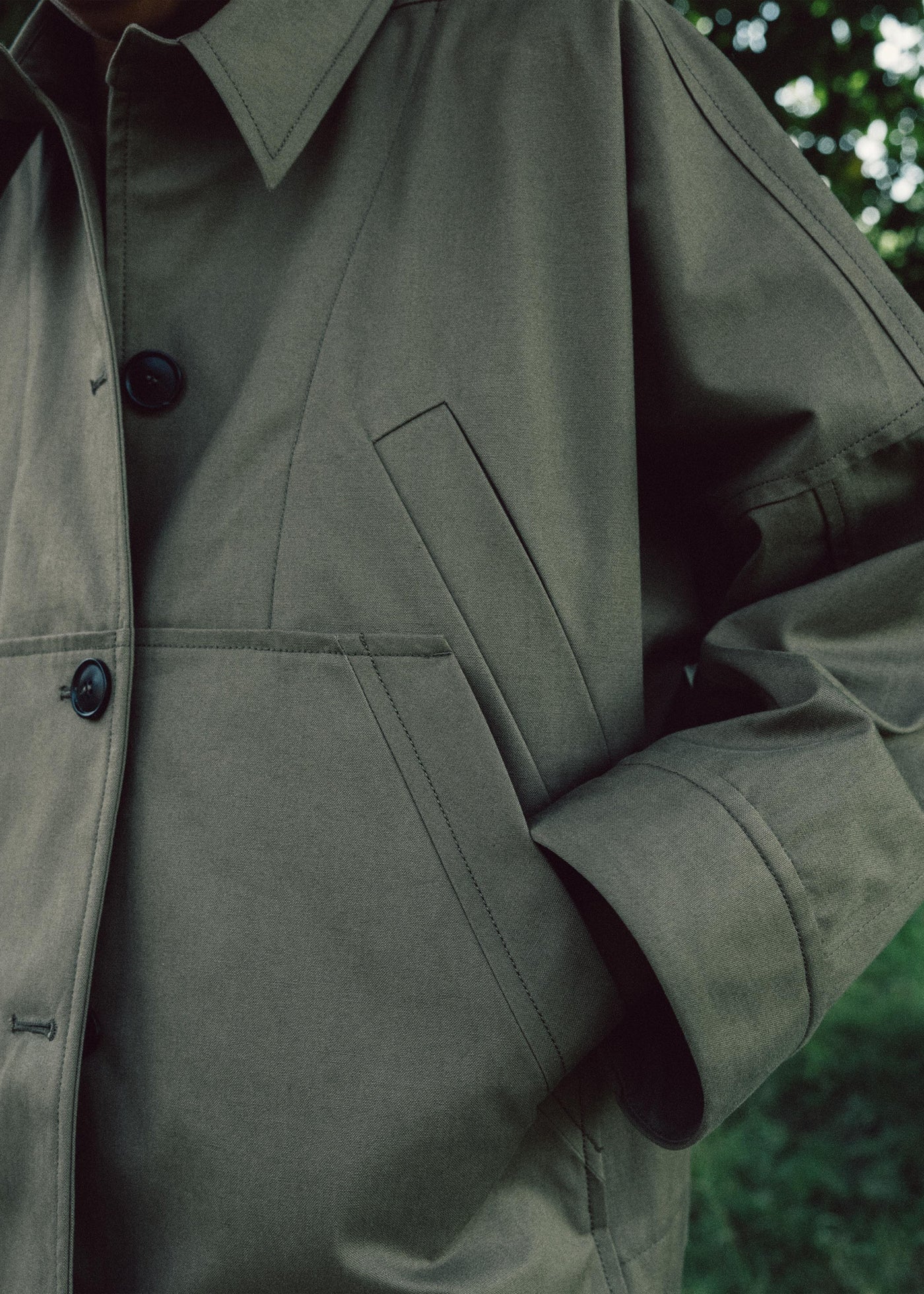 Aiayu "Jules jacket - ventile" Vintage Army