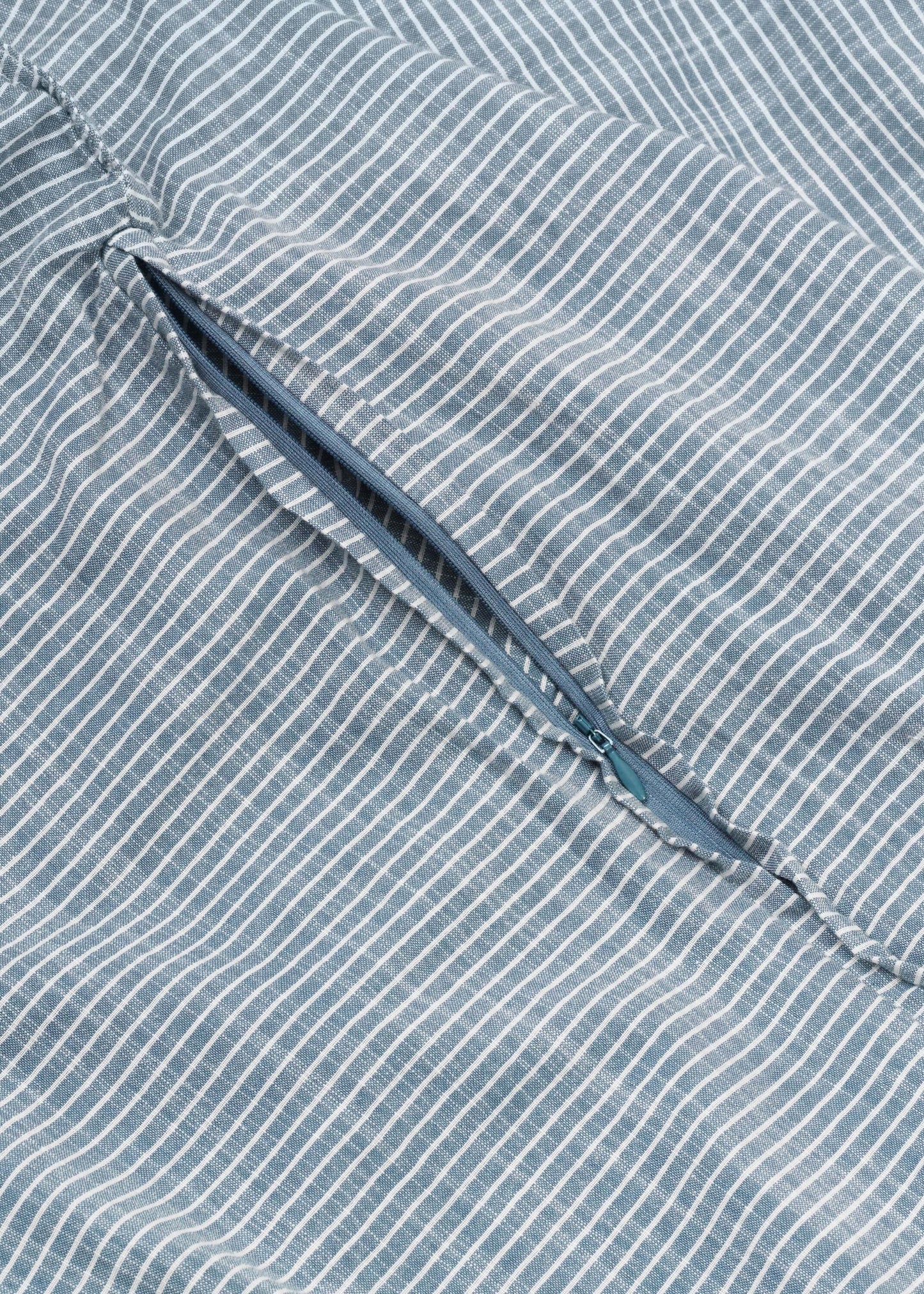 Aiayu, Sengetøysett "Striped Indigo" 220x200 (50x70)