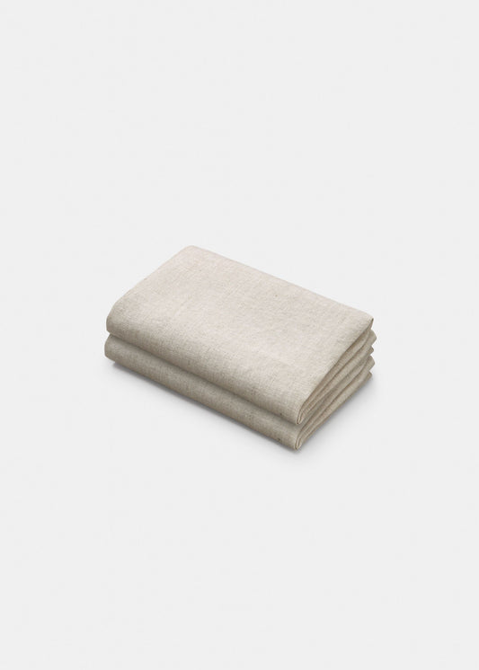 Aiayu "Linen Kitchen Towel" (set of 2 pcs) Pure Natural