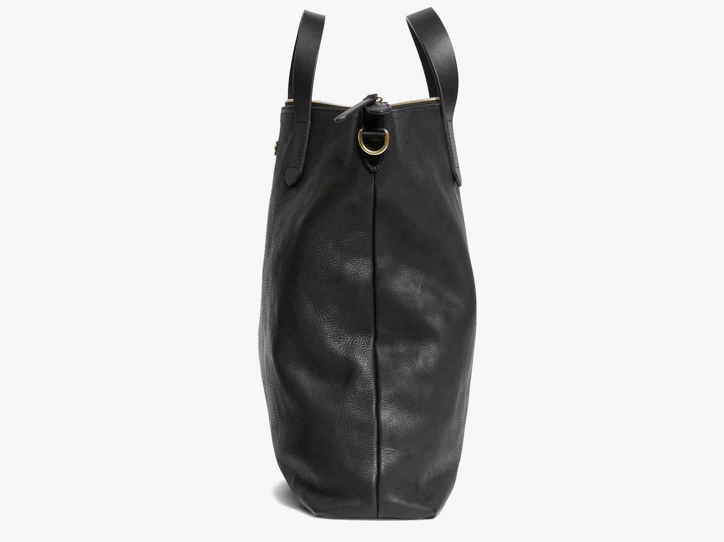 Shopper, Leather, Black/Black