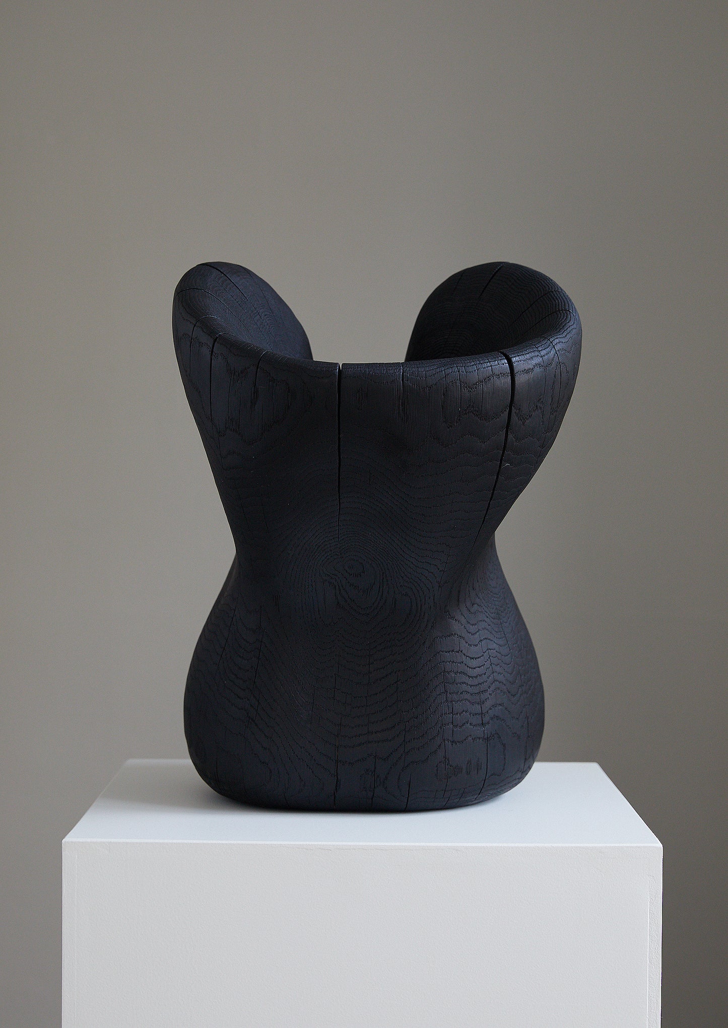 Løvfall skulptur, Brent sørlands eik torso