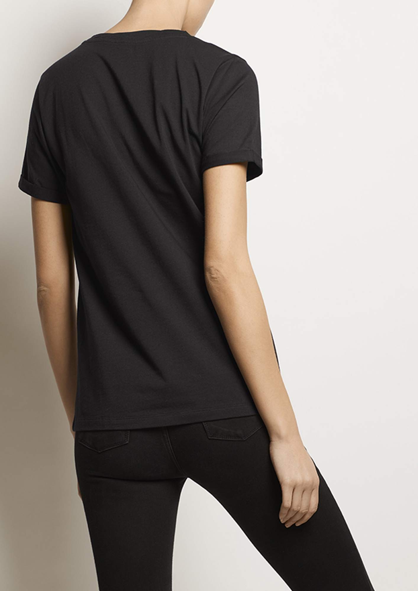 Organic cotton CORE T-SHIRT, Black