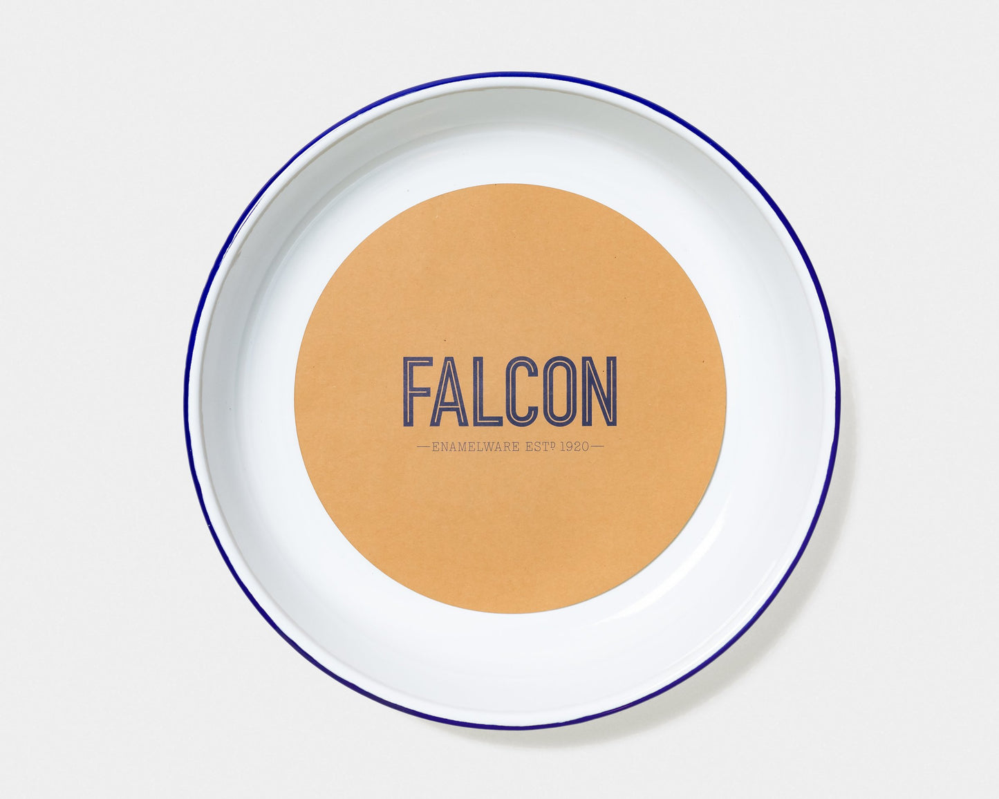 Falcon Enamelware, Large Salad bowl Blå