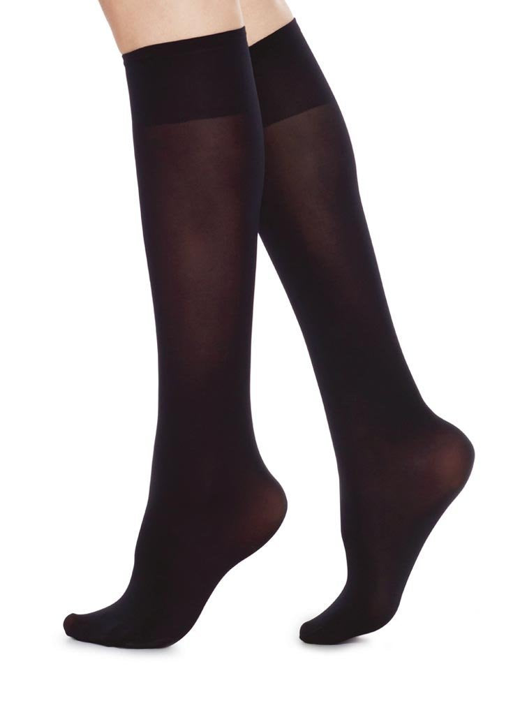 Swedish Stockings, Ingrid Premium Knee-high Black 60 OZ