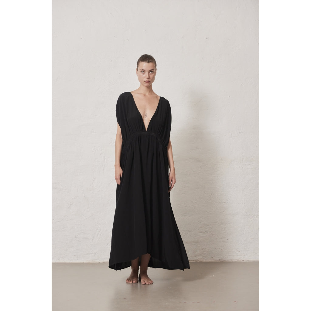 Envelope1976 "Venezia dress" Black silk