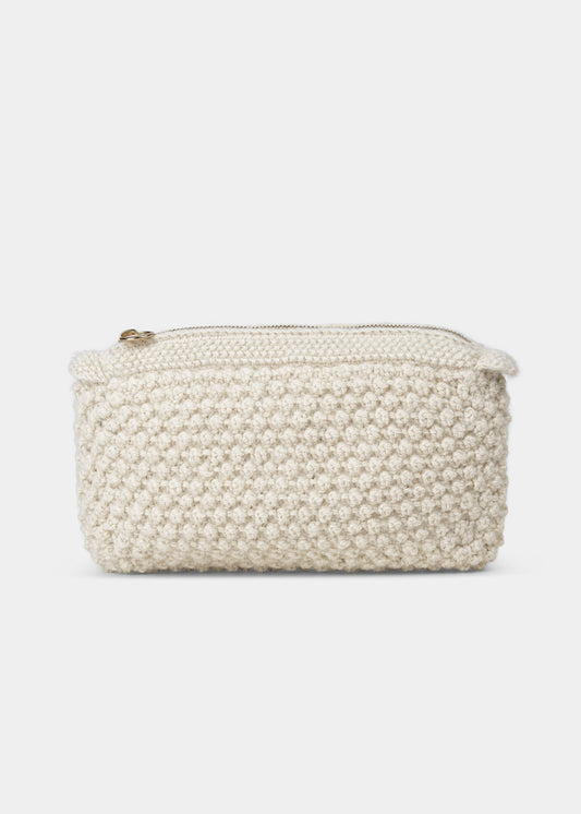 Aiayu "Helen Classic Clutch" Albicant OS